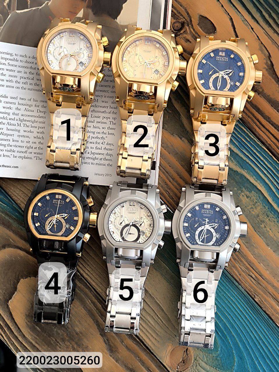 ساعت مردانه مارک INVICTA 220023005260