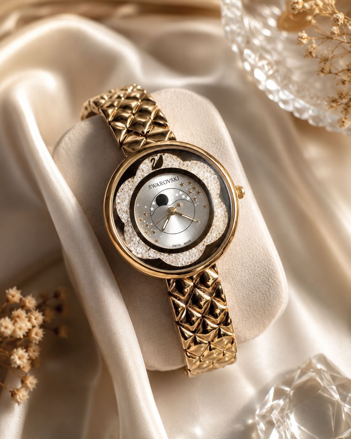 ساعت زنانه مارک سوارسکی ☑️Swarovski for womens