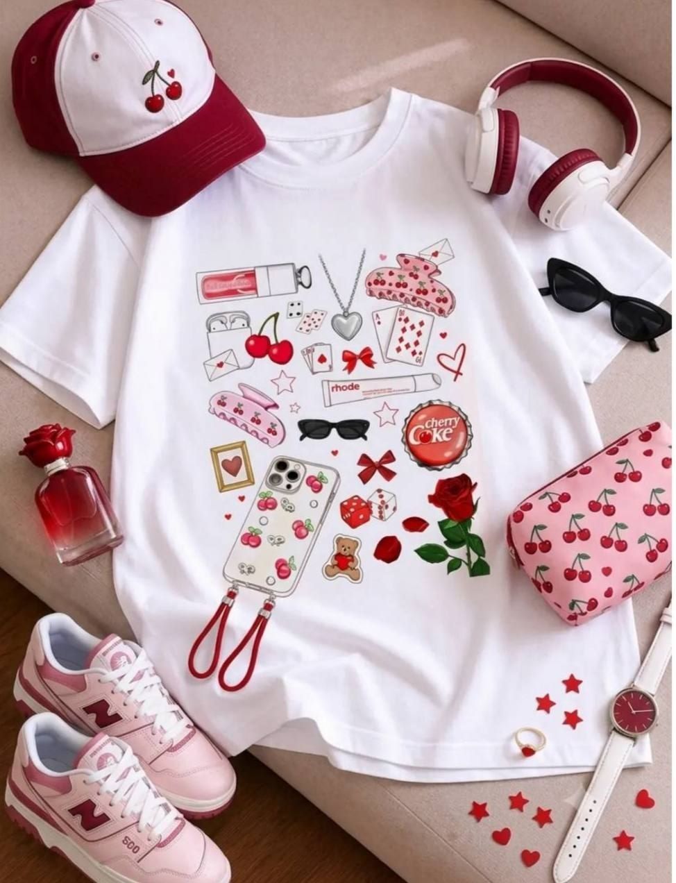 تیشرت باکسی 😍luxury😍 (کاملا مزونی) ➖سایز بندی :فری سايز از 36 تا 46 ➖جنس : نخ پنبه سوپر