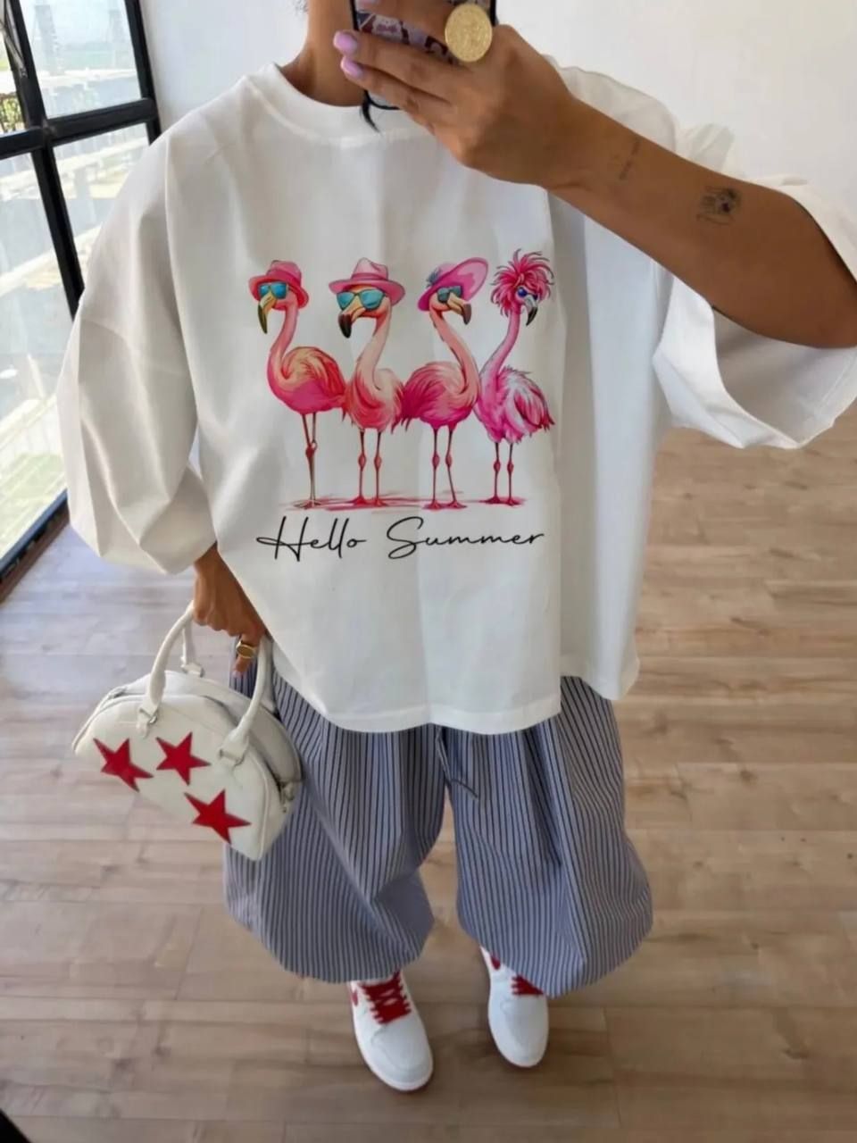 تیشرت باکسی 😍luxury😍 (کاملا مزونی) ➖سایز بندی :فری سايز از 36 تا 46 ➖جنس : نخ پنبه سوپر